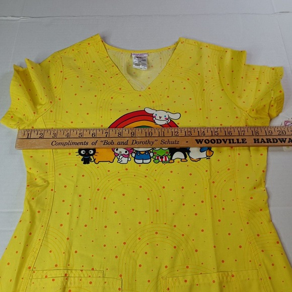 Hello Kitty and Friends Scrub Top - Picture 5 of 8
